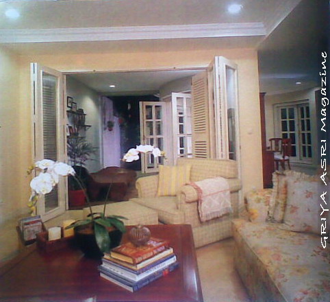 Living Room In Country - Indonesian Etnic Concept