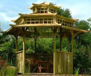 The Hexagonal Gazebo With Pagoda Roof The Hexagonal Gazebo With Pagoda Roof 300x250 The Hexagonal Gazebo With Pagoda Roof